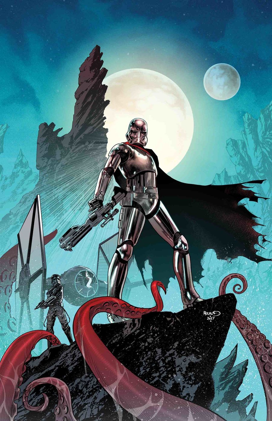 Captain Phasma #2, copertina di Paul Renaud