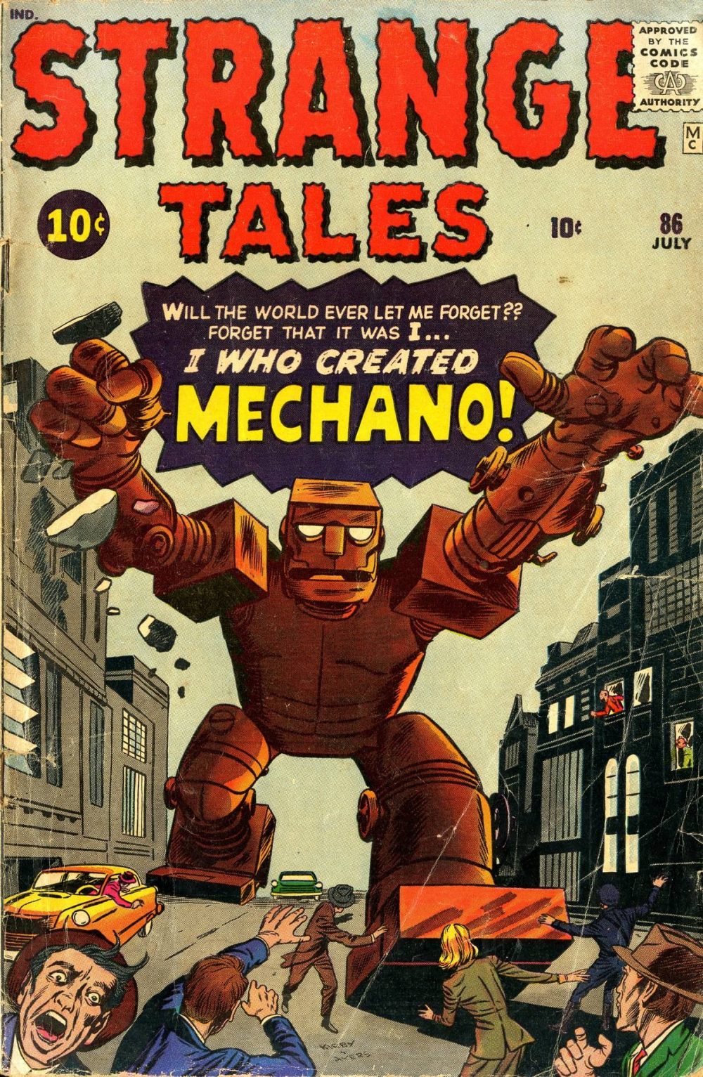 Strange Tales di Jack Kirby