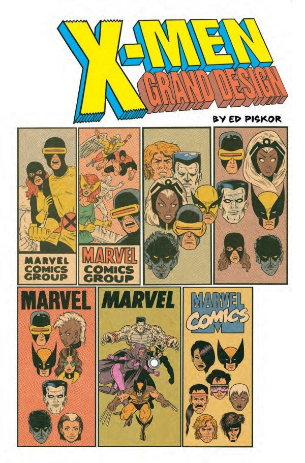 X-Men: Grand Design, copertina di Ed Piskor