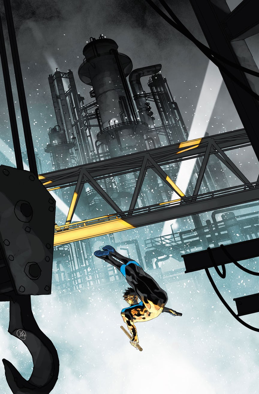 Nightwing #35, copertina di Yasmine Putri