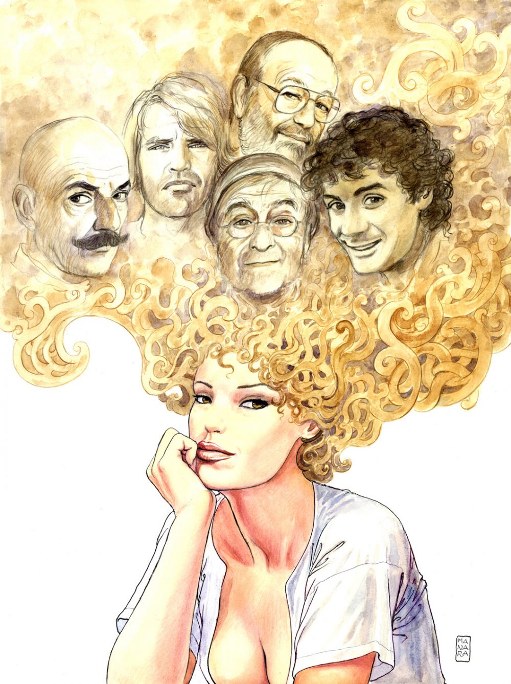 Nel segno di Manara - Antologica di Milo Manara