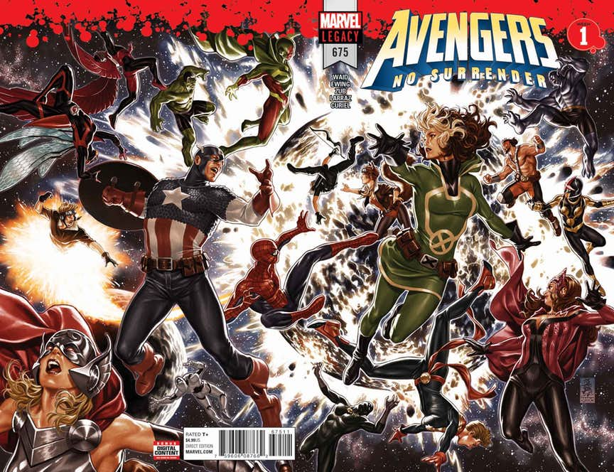 Avengers #675, copertina di Mark Brooks