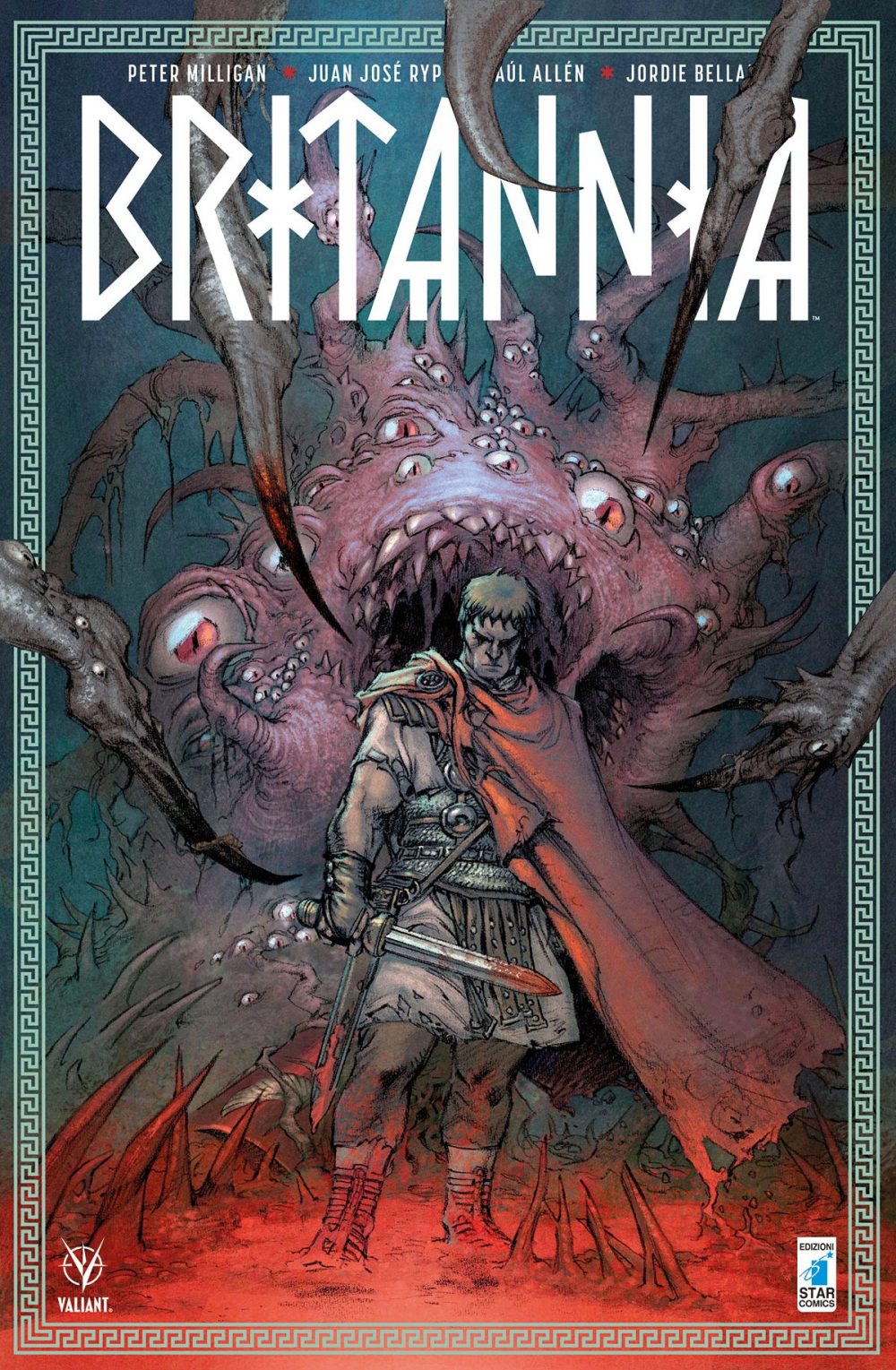 Britannia, copertina variant di Theo e Lorenzo Pieri