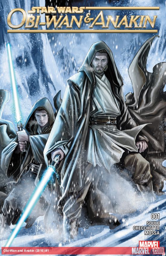 Star Wars: Obi-Wan & Anakin #1/5, copertina di Marco Cecchetto