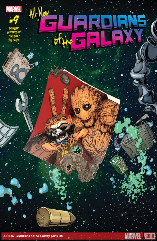 All-New Guardians of the Galaxy #9, copertina di Aaron Kuder