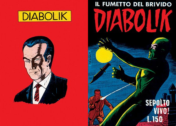 Diabolik 8, copertina di Gino Marchesi