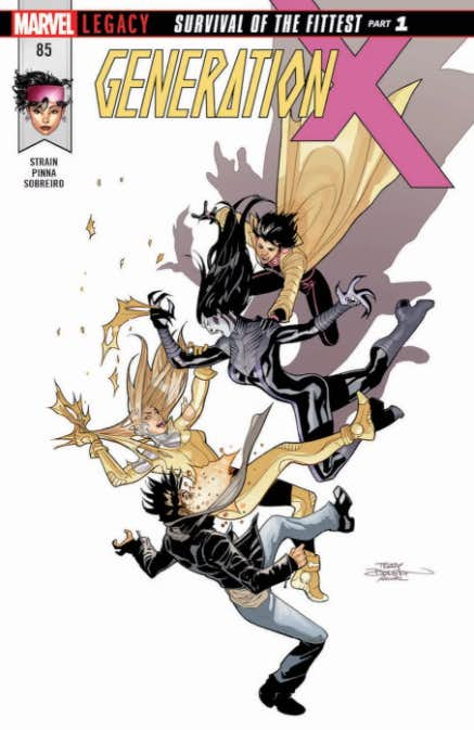 Generation X #85, copertina di Terry Dodson