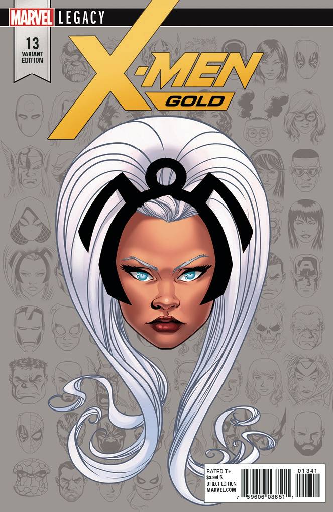 X-Men: Gold #13, variant cover di Mike McKone