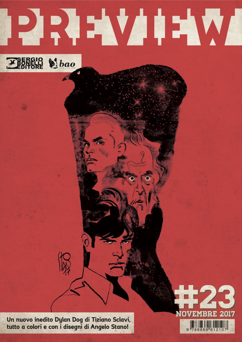 Preview 23, copertina di Angelo Stano