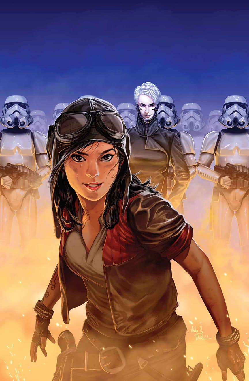 Doctor Aphra #14, copertina di Ashley Witter