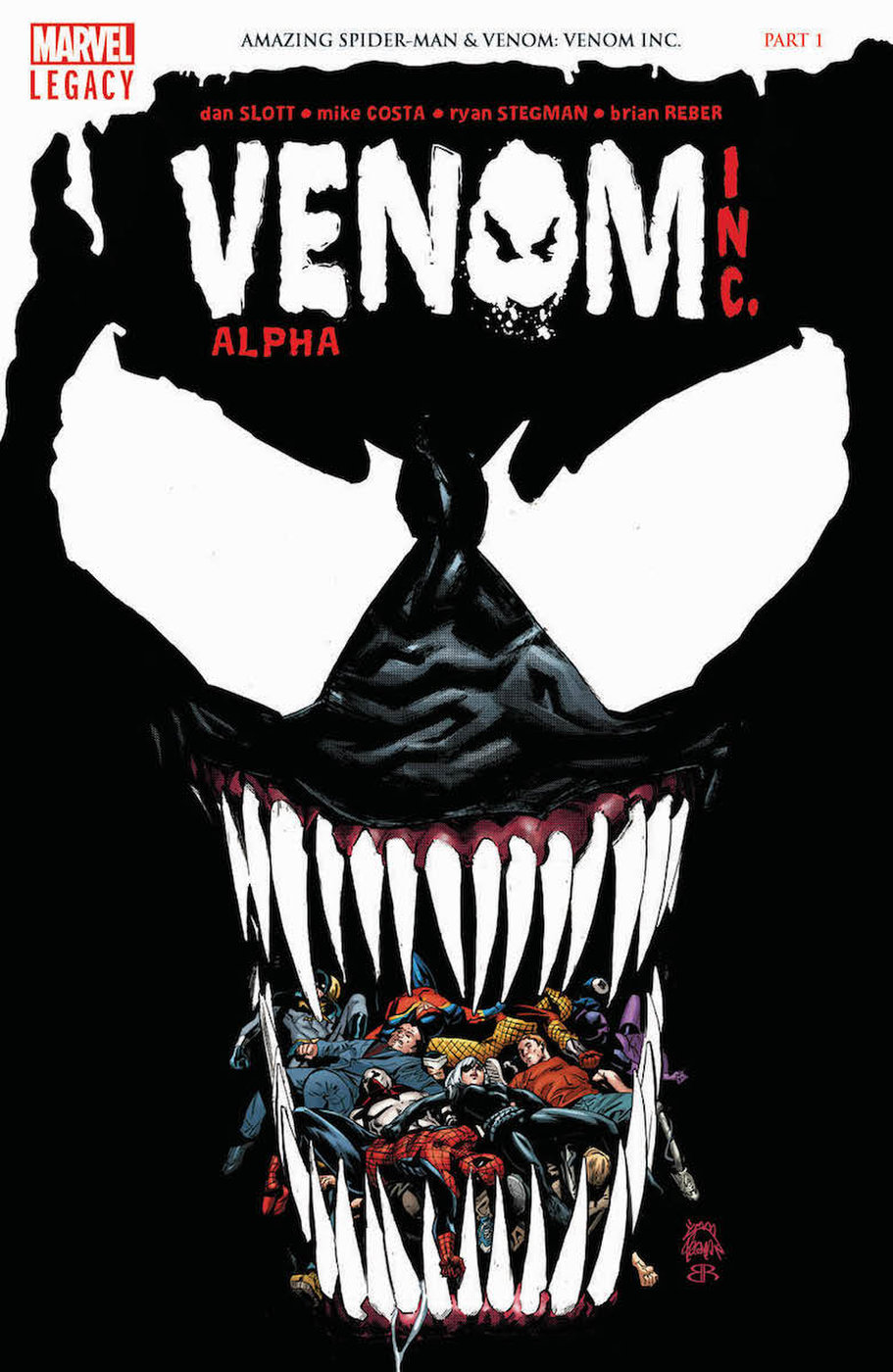 Venom Inc.: Alpha #1, copertina di Ryan Stegman