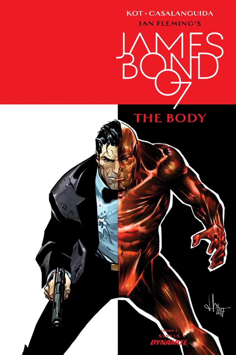 James Bond: The Body #1, copertina di Luca Casalanguida