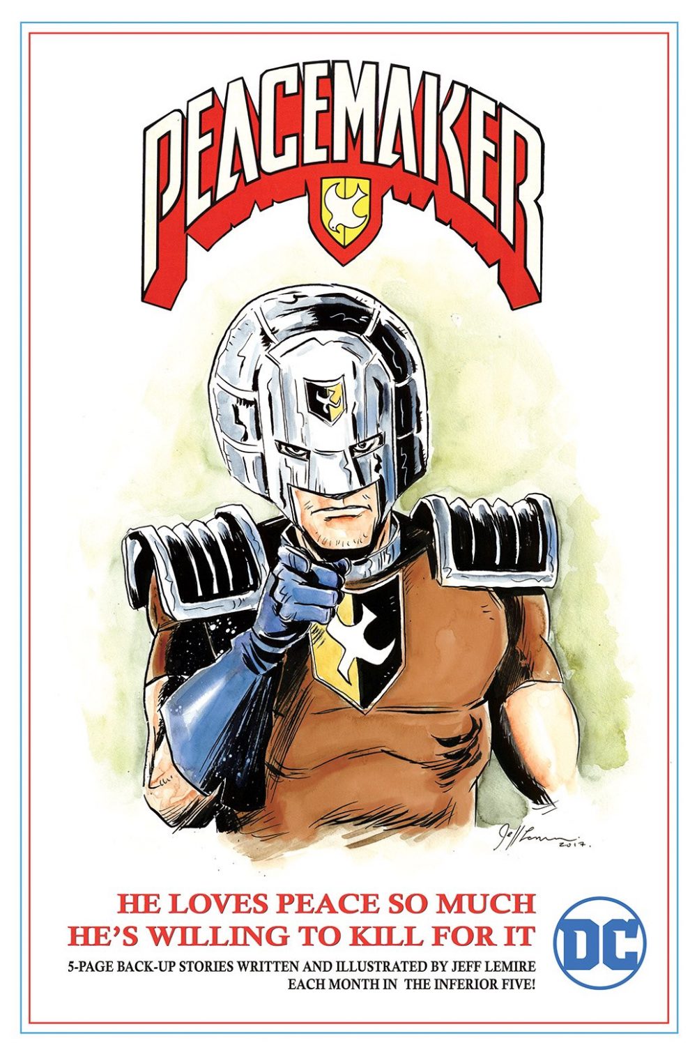 Peacemaker, promo di Jeff Lemire