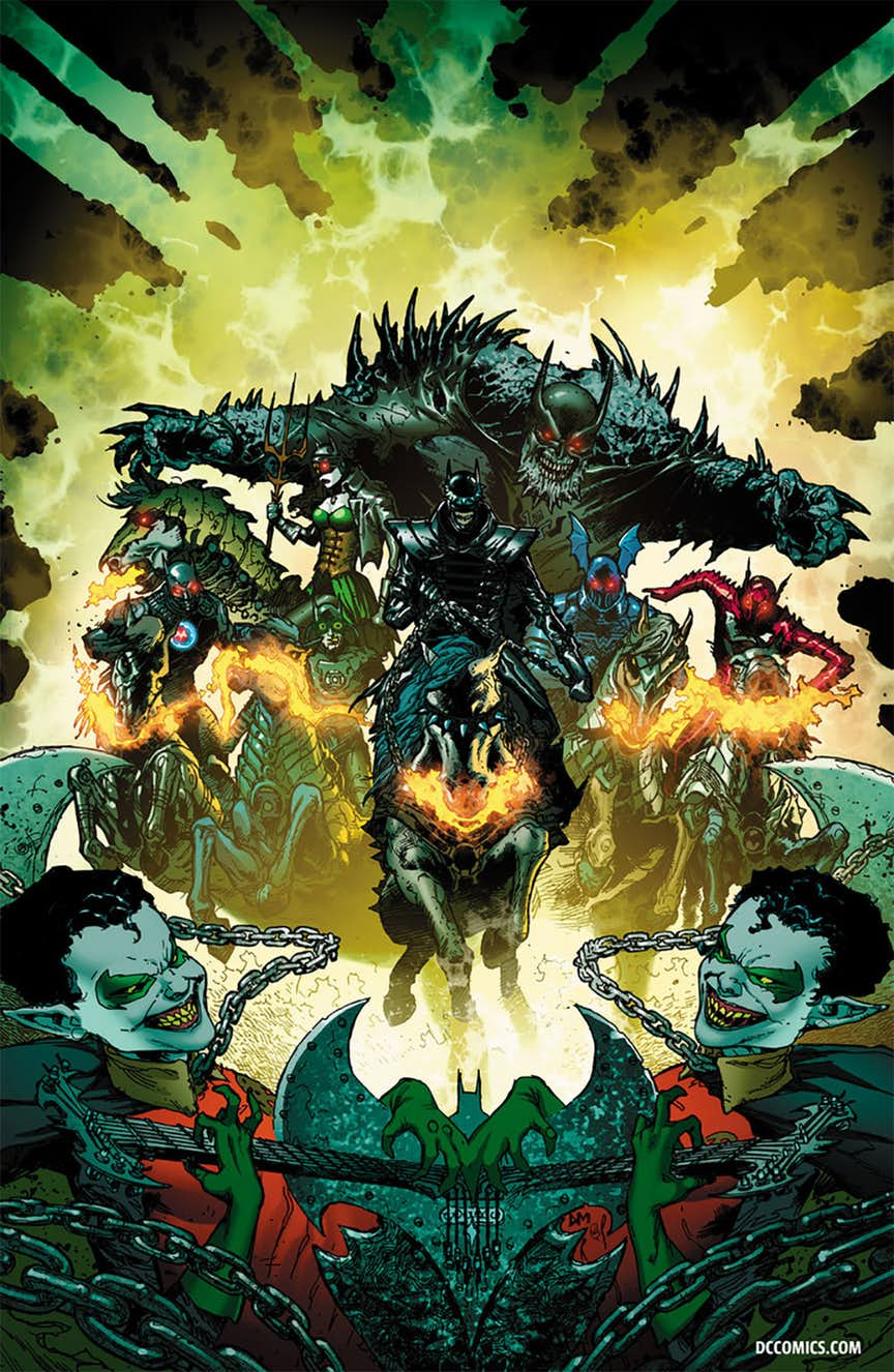 Dark Knights Rising: The Wild Hunt #1, copertina di Doug Mahnke