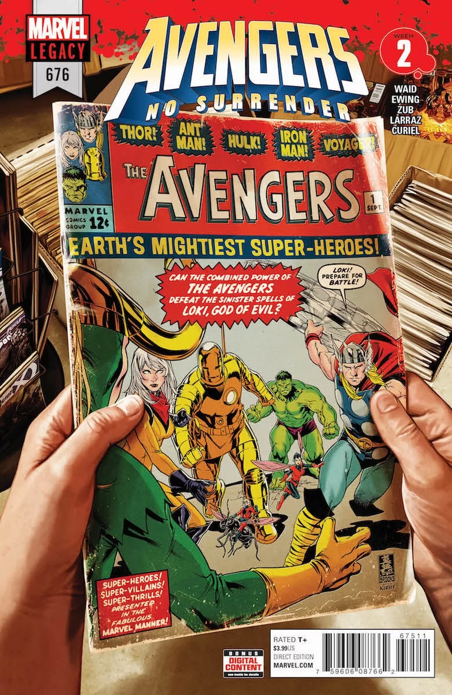 Avengers #676, copertina