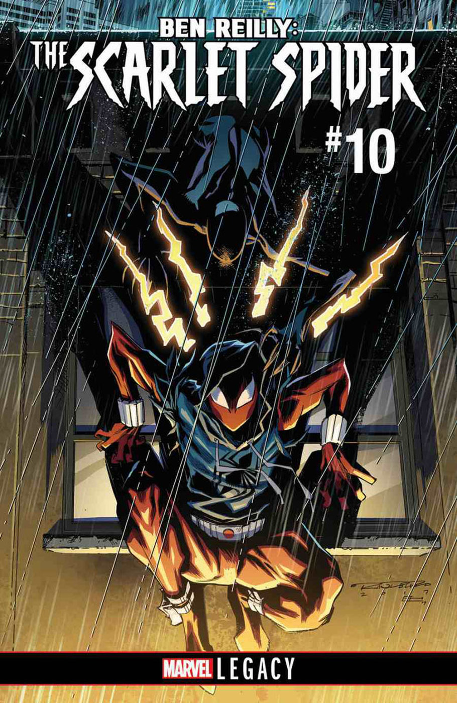 Ben Reilly Scarlet Spider #10, copertina di Khary Randolph