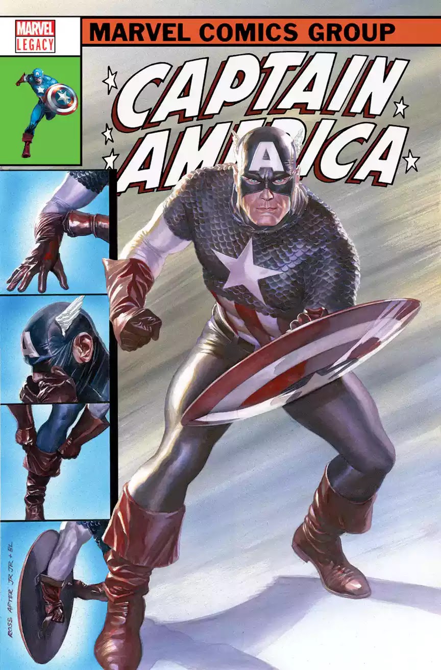 Captain America #695, variant cover di Alex Ross