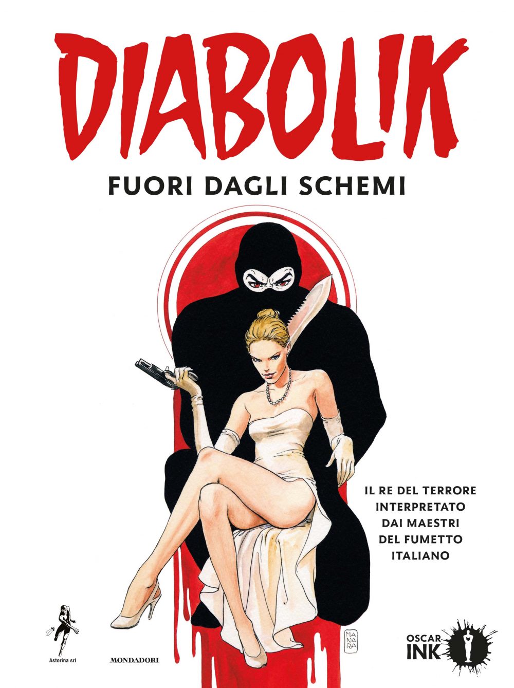 Diabolik: Fuori dagli schemi, copertina di Milo Manara