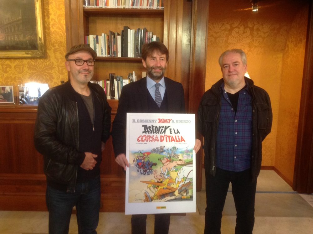 Asterix e la Corsa d'Italia: Franceschini, Ferri e Conrad