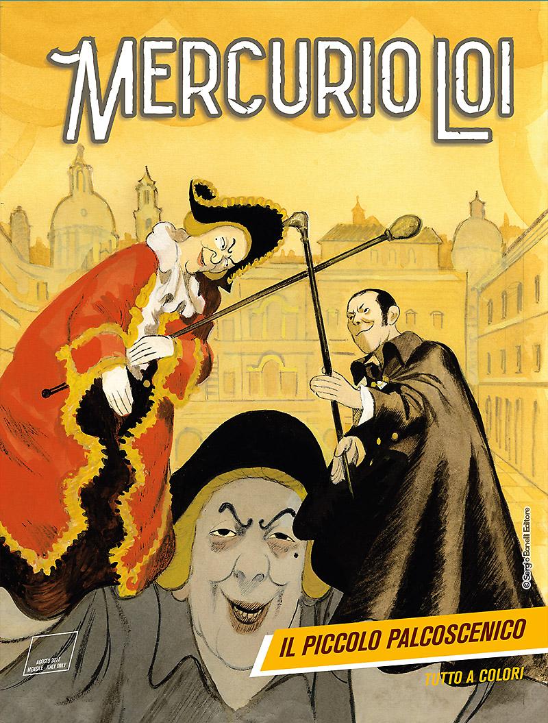 Mercurio Loi 3: Il piccolo palcoscenico, copertina di Manuele Fior