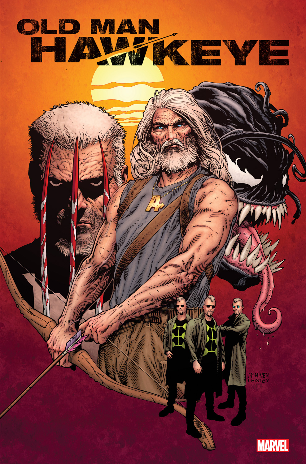 Old Man Hawkeye #1, variant cover di Steve McNiven