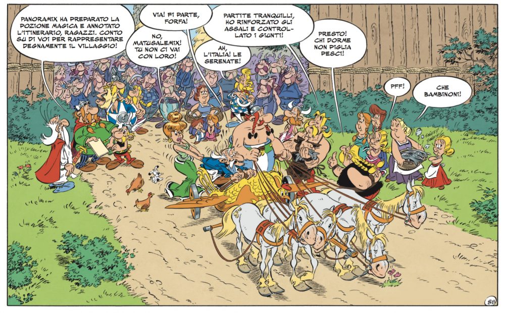 Asterix e la Corsa d'Italia, anteprima 02