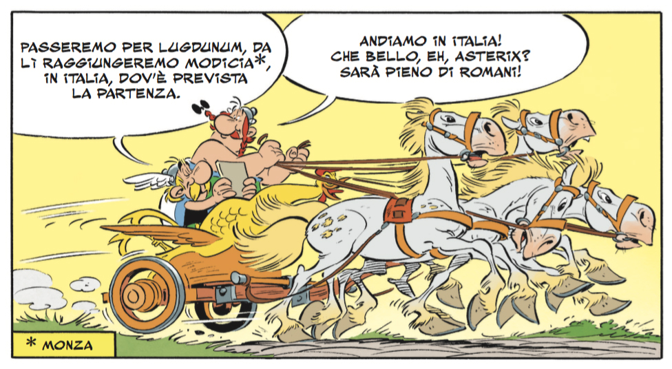 Asterix e la Corsa d'Italia, anteprima 03