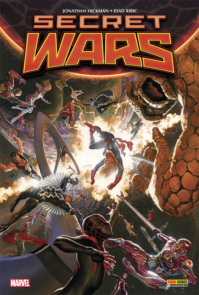 Marvel Omnibus - Secret Wars, di Jonathan Hickman, Esad Ribic e Paul Renaud - Panini Comics