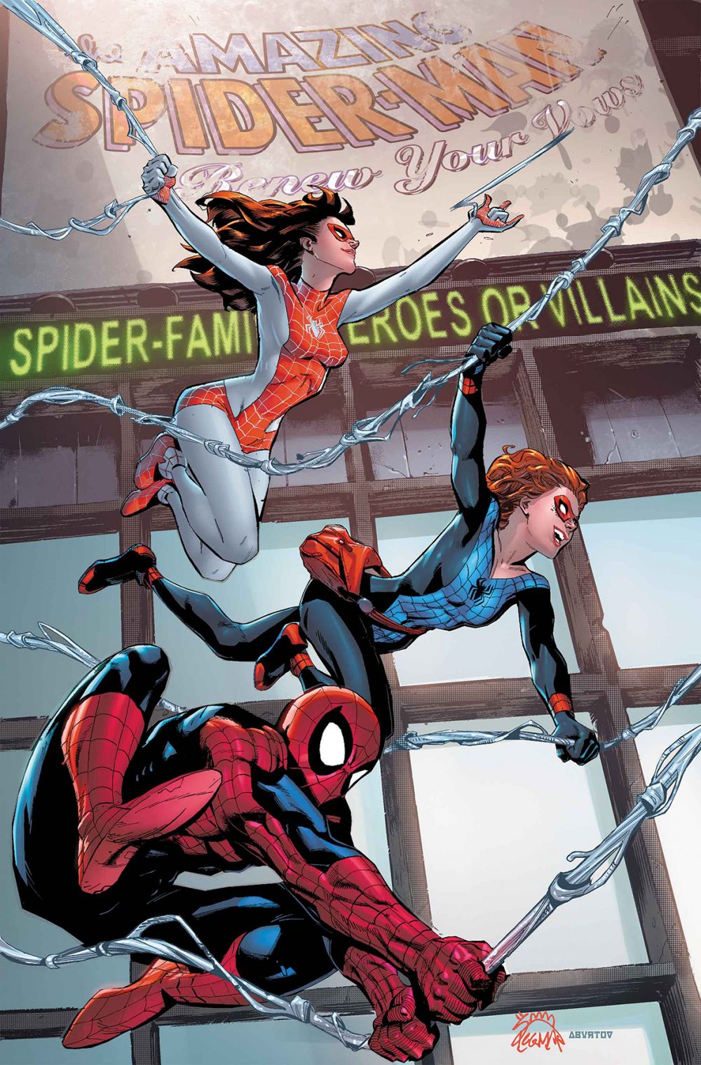 Amazing Spider-Man: Renew Your Vows #13, copertina di Ryan Stegman