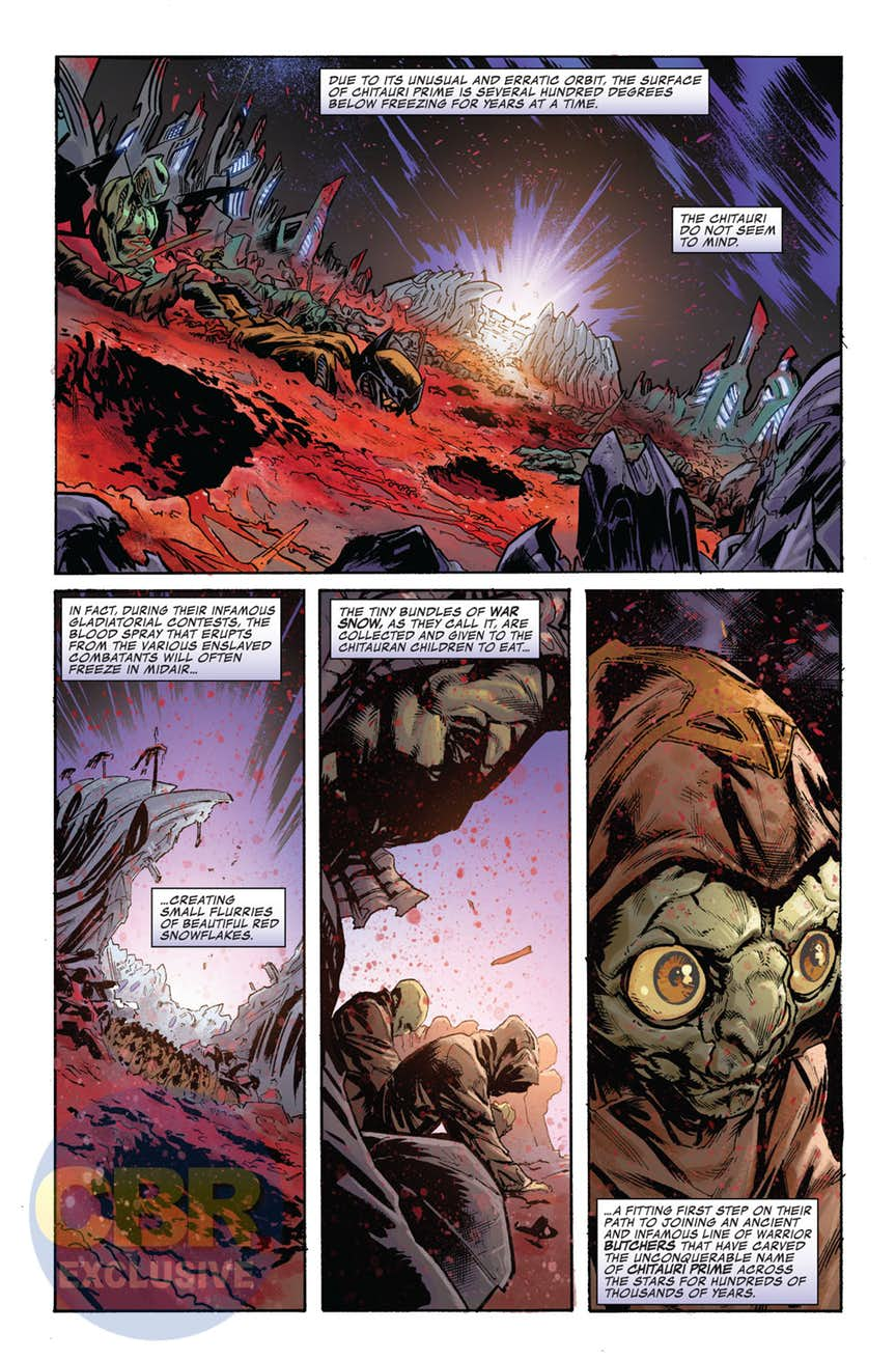 Thanos #1, anteprima 01