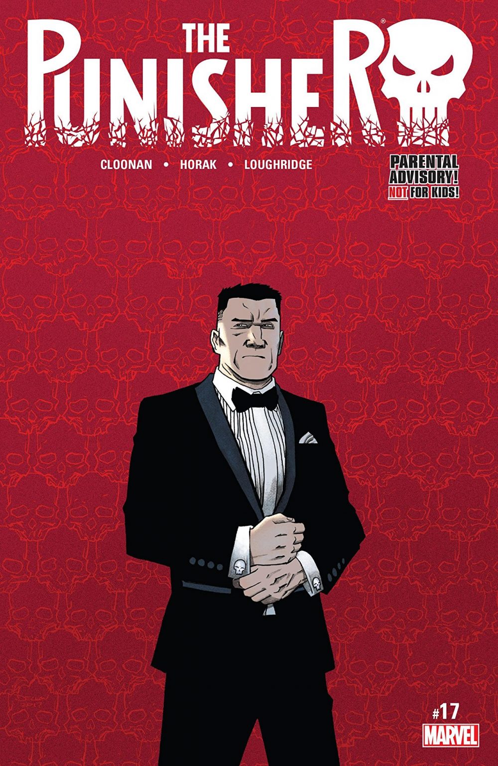 the punisher #17, copertina di declan shalvey