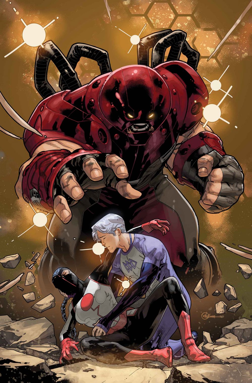 Uncanny Avengers #29, copertina di R.B. Silva