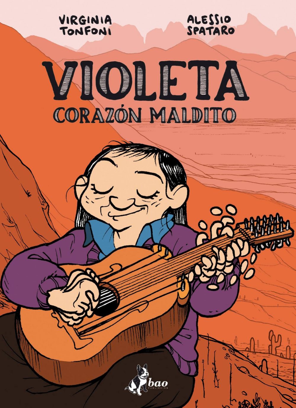 Violeta - Corazón maldito, copertina di Alessio Spataro