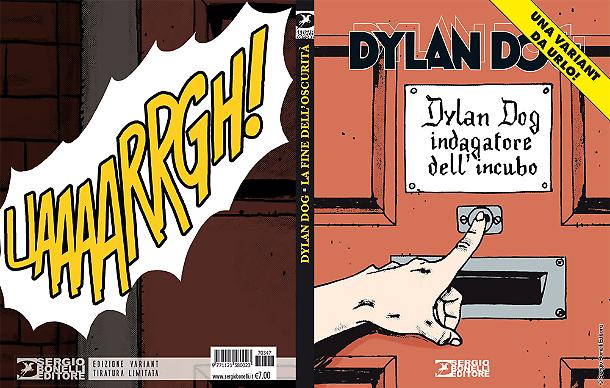 Dylan Dog 374: La fine dell'oscurità, copertina variant di Angelo Stano