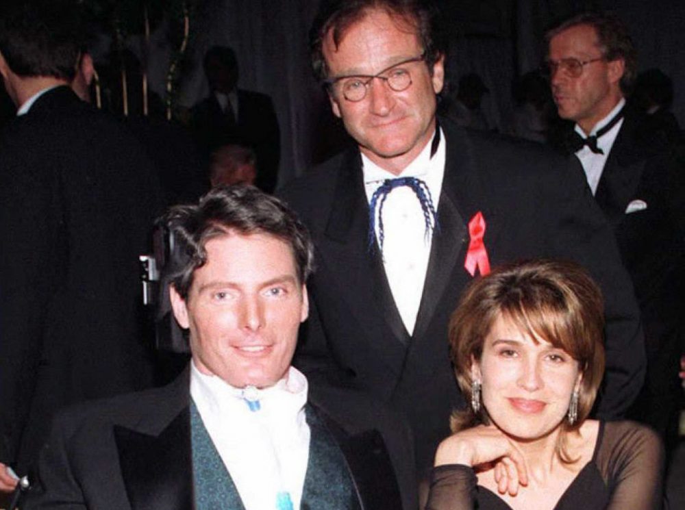 Christopher Reeve e Robin Williams