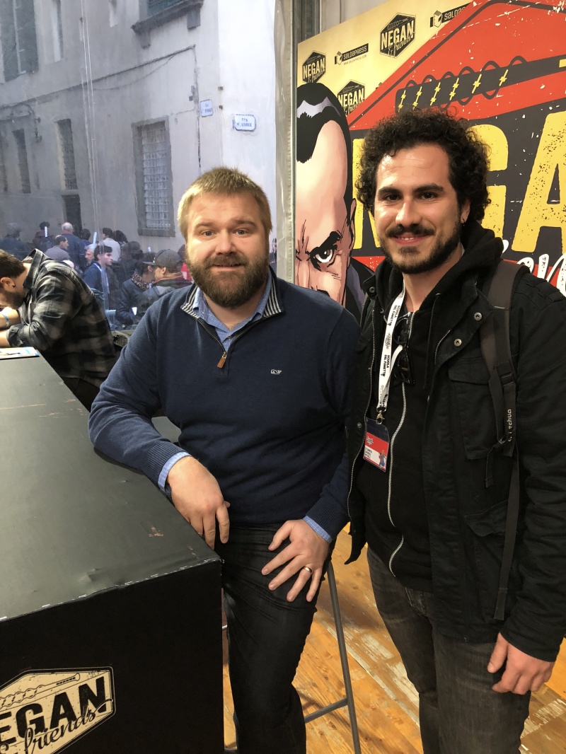 Robert Kirkman, Lucca 2017 - 02