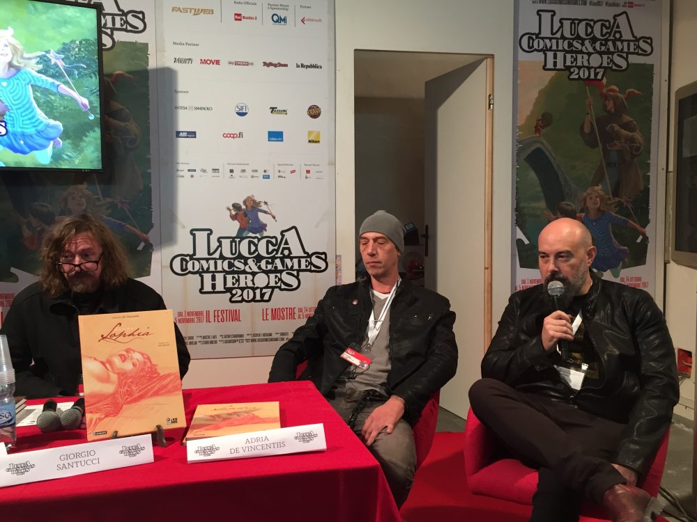 Glenn Fabry, Adriano De Vincentiis, Giorgio Santucci