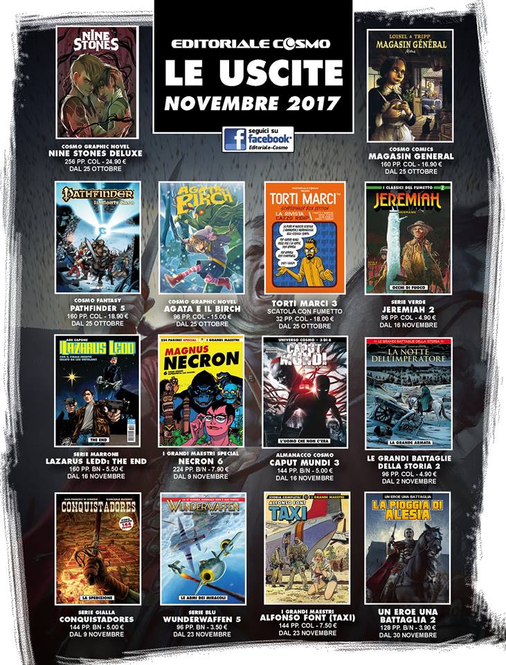 Editoriale Cosmo per novembre 2017