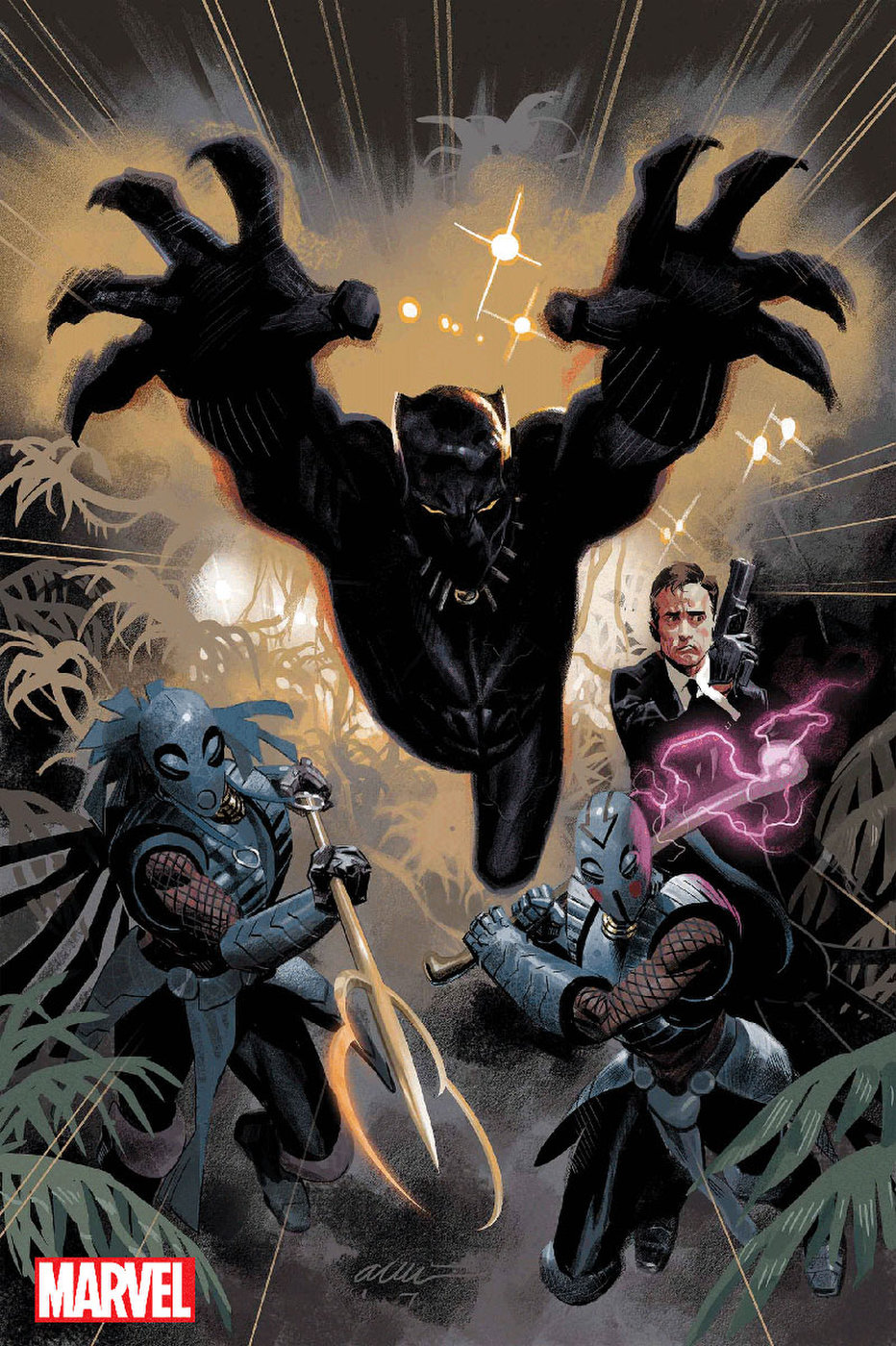 Black Panther Annual #1, copertina di Daniel Acuna