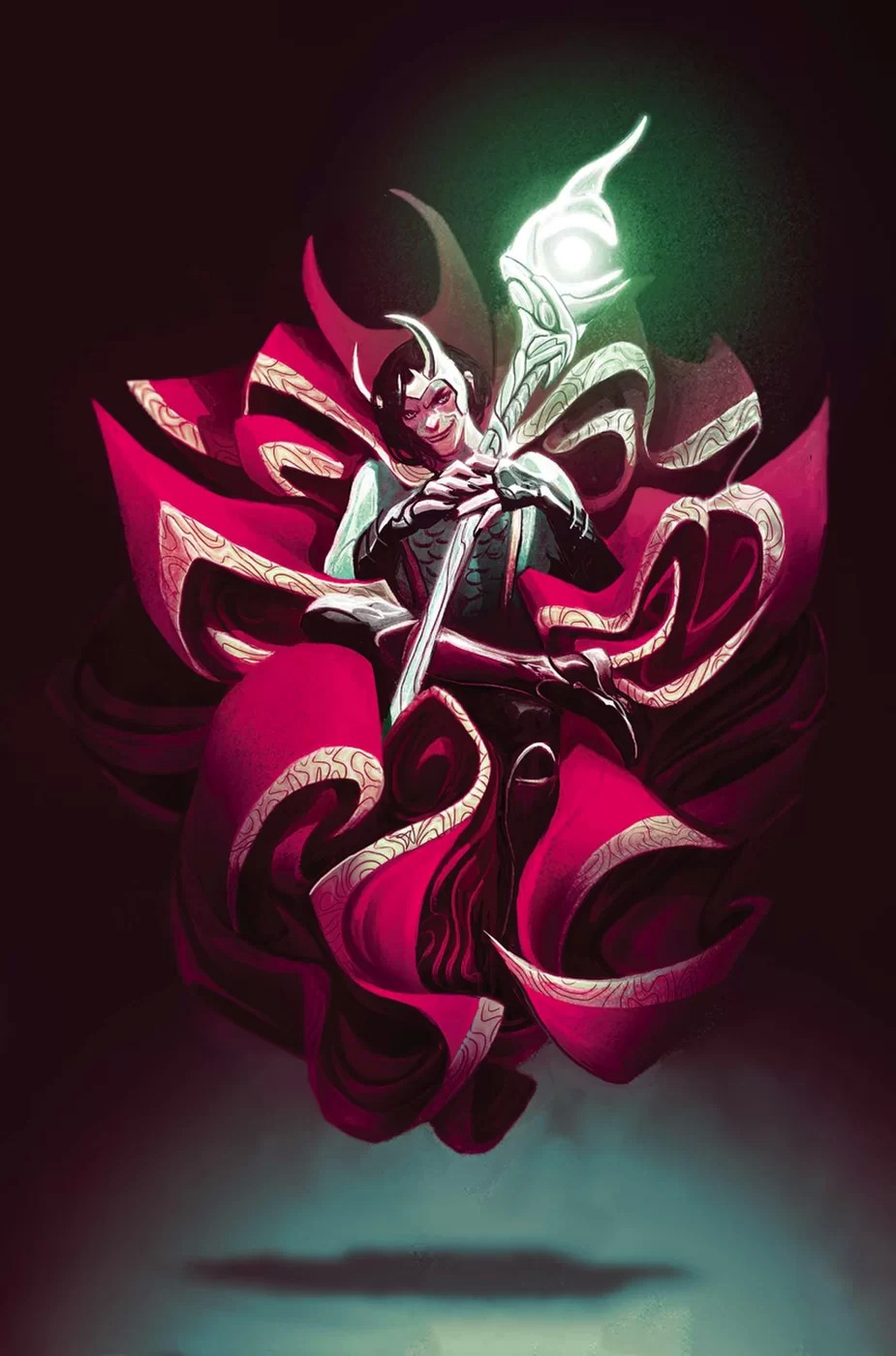 Doctor Strange #381, copertina di Mike Del Mundo