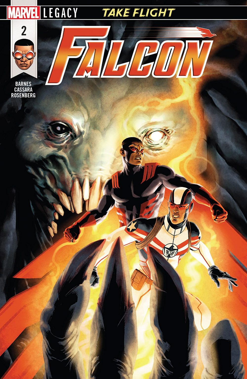 Falcon #2, copertina di Jesus Saiz