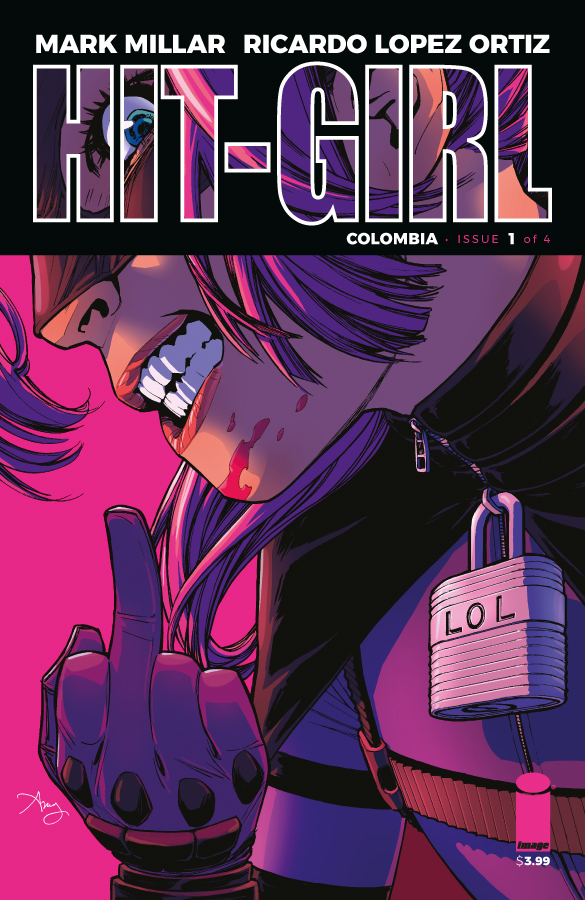 Hit-Girl #1, copertina di Amy Reeder