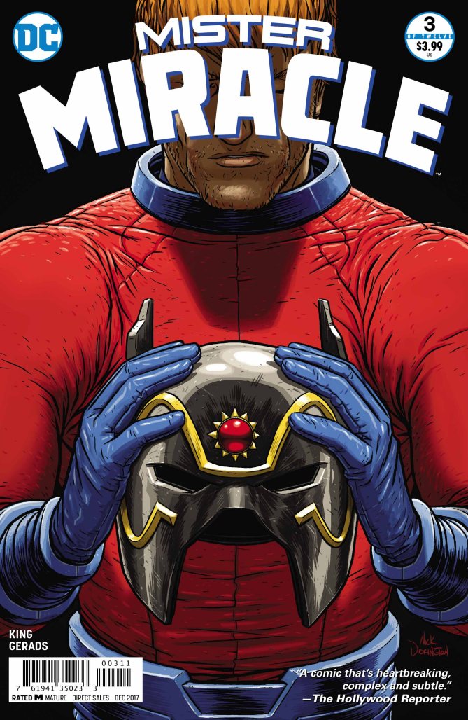 Mister Miracle #3, copertina di Mitch Gerads