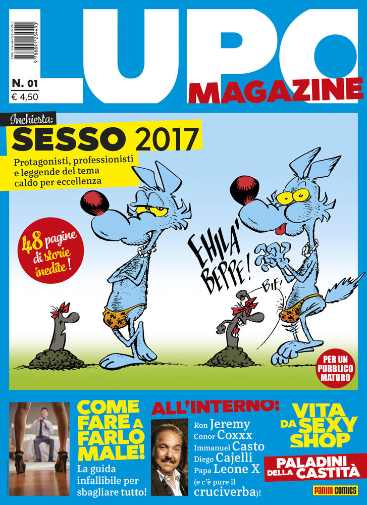 Lupo Magazine 1, copertina di Silver