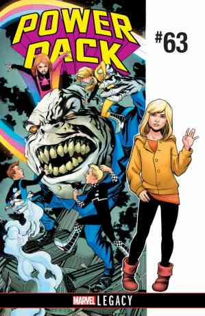 Power Pack #63, copertina di Marika Cresta