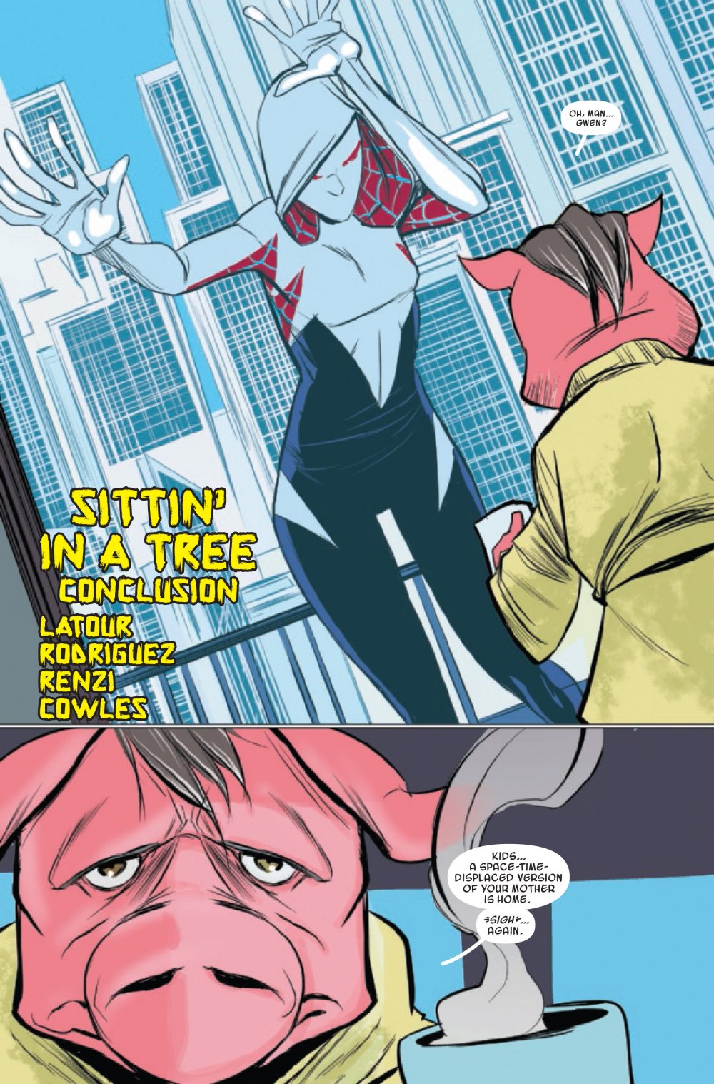 Spider-Gwen #18, anteprima 01