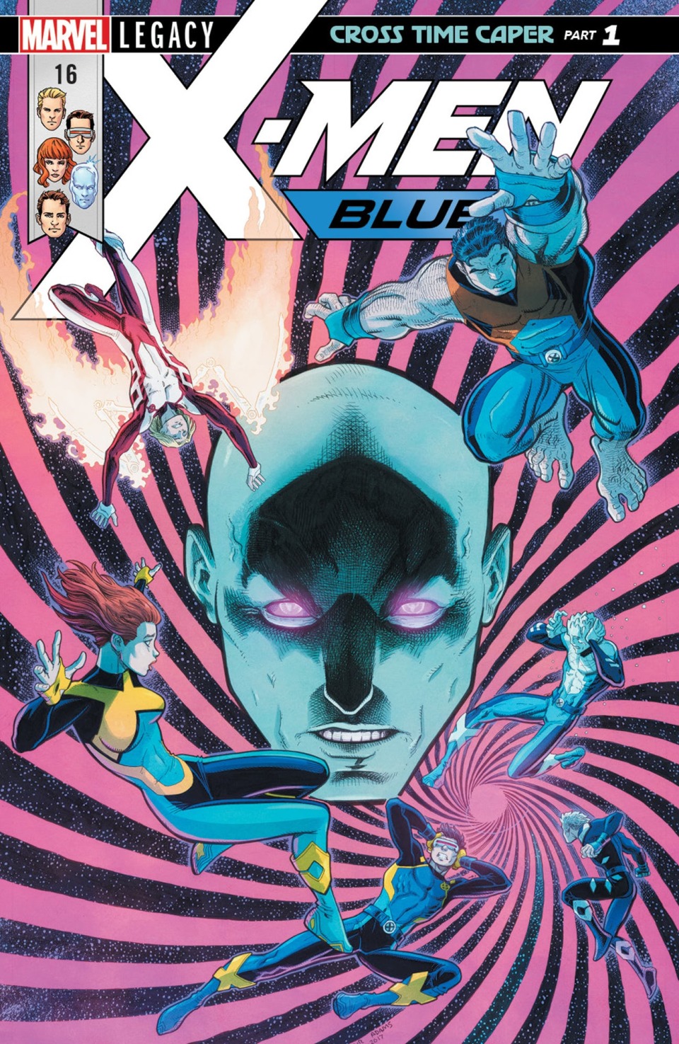 X-Men Blue #16, copertina di Arthur Adams