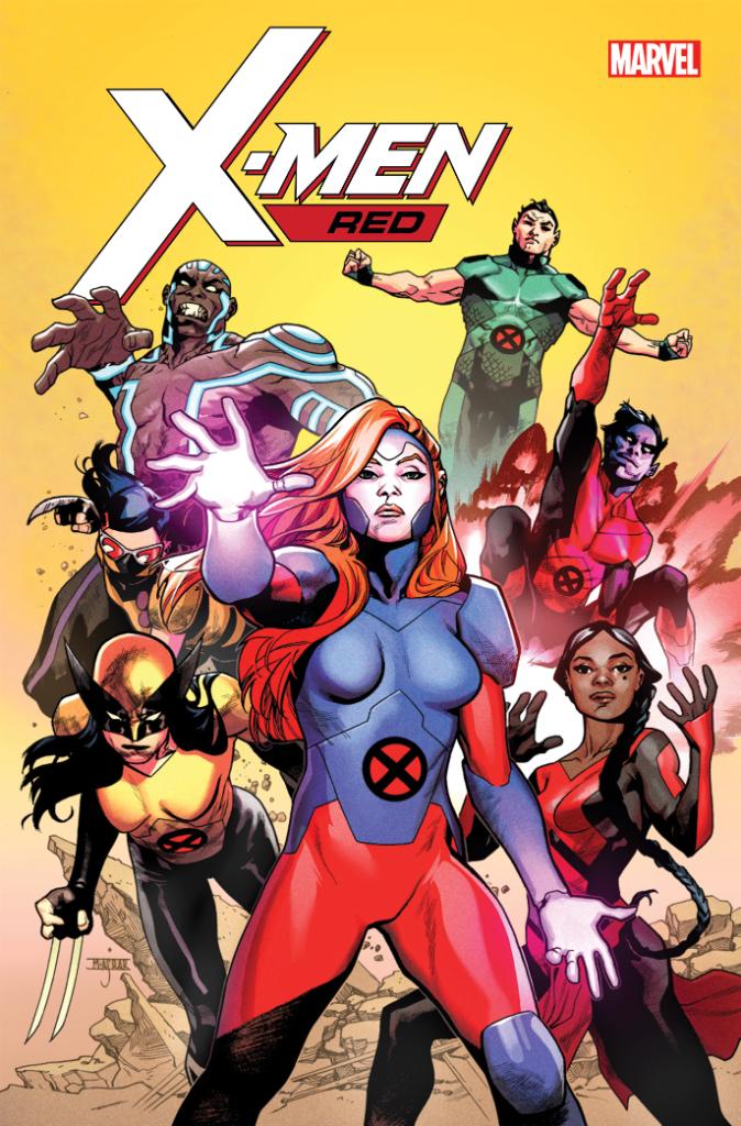 X-Men: Red, illustrazione di Mahmud Asrar