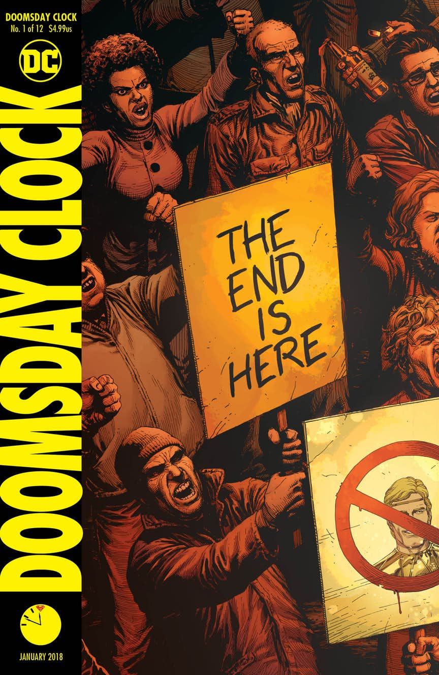 Doomsday Clock #1, copertina di Gary Frank