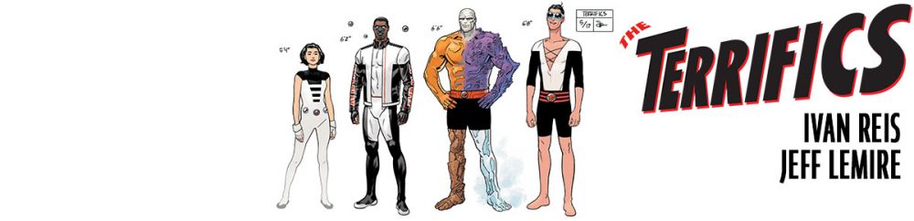 The Terrifics, banner